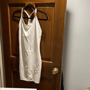 TNA White Strappy Dress